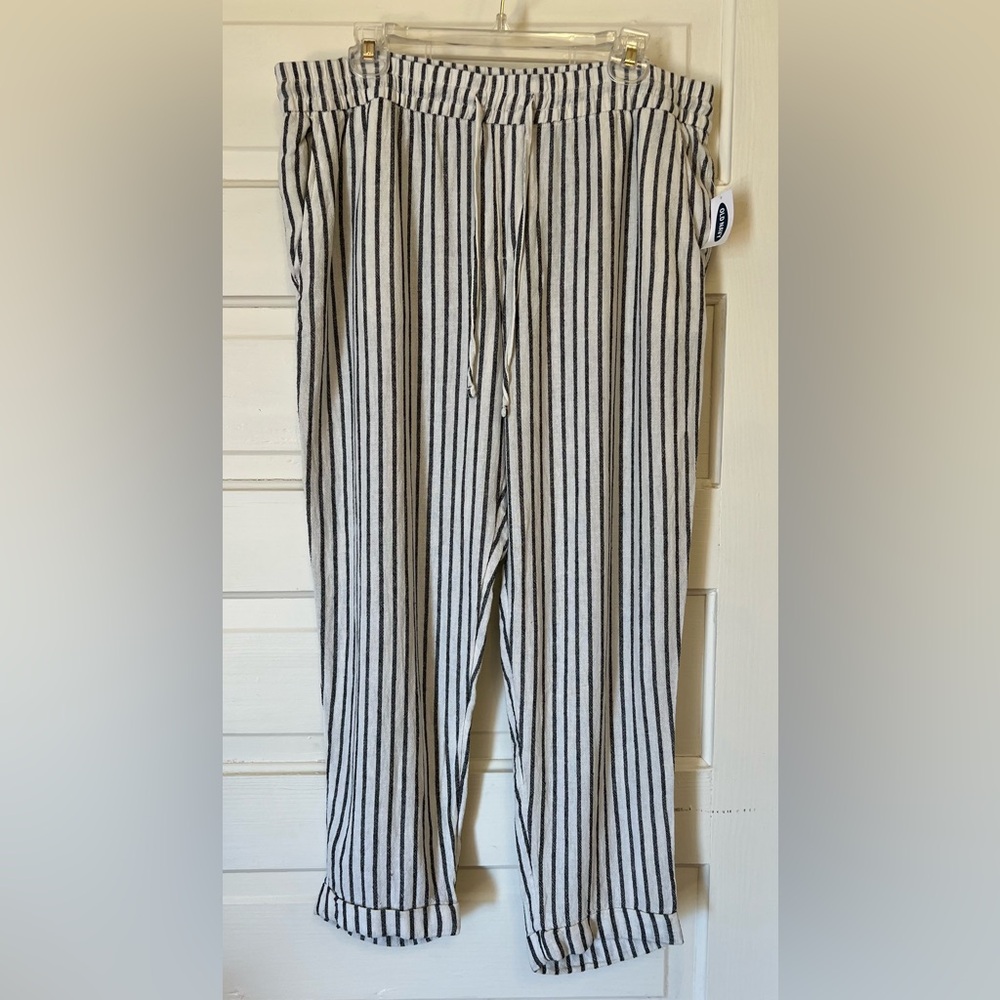 NWT OLD NAVY LINEN PANTS